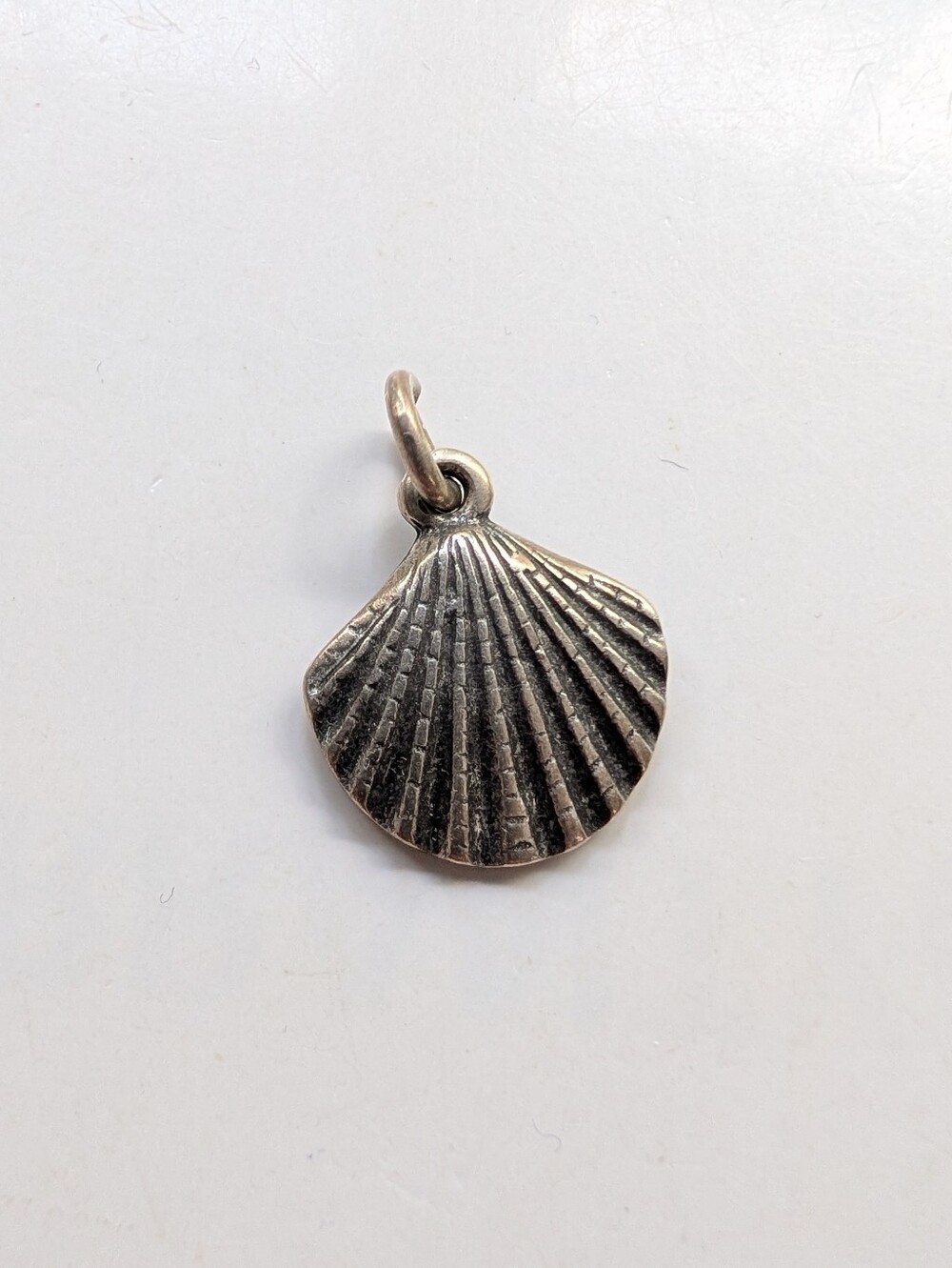 Alex And Ani Sterling Silver Coastal Beach Seashell Shell Mini Pendant Charm